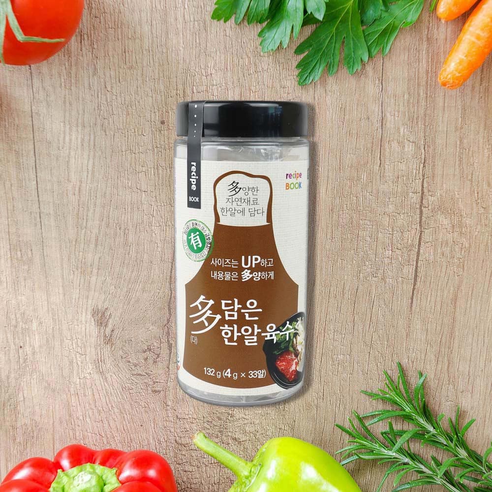 다담은 육수 2병 132g (4g x 33알)