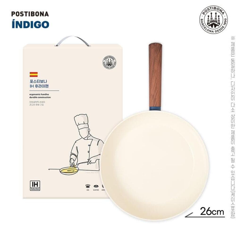 포스티보나 인디고IH후라이팬26cm 1P