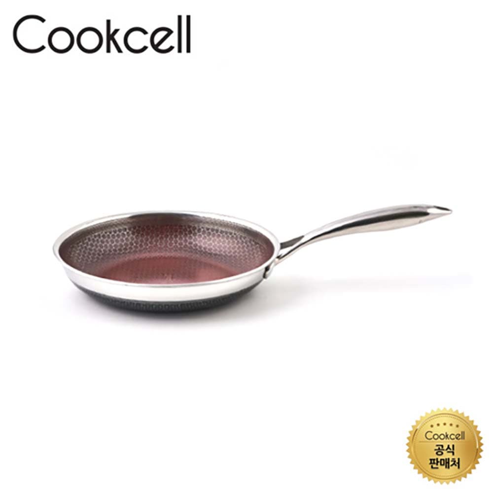 쿡셀 통3중 더블 세라믹 코팅 루비에디션 IH 궁중팬 24cm