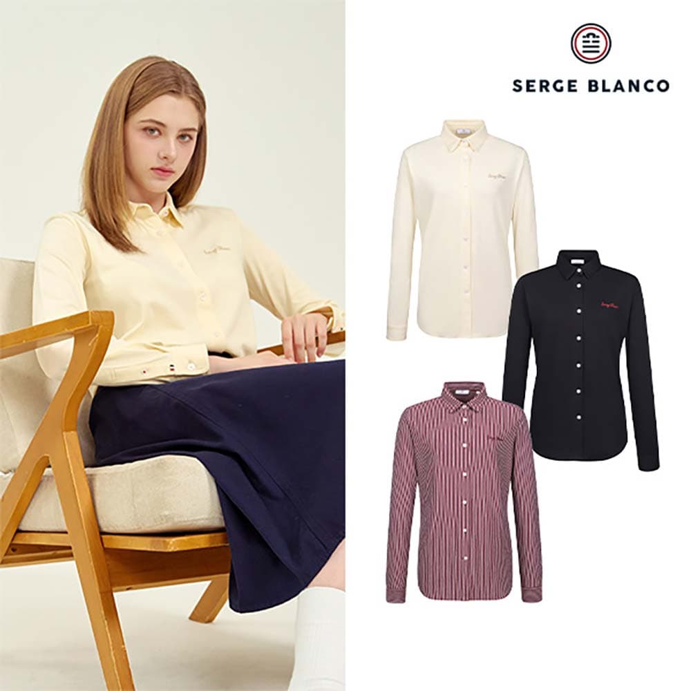 세르즈블랑코 24FW 뉴저지 셔츠 여성 3종 세트 _ SBFYKEO15