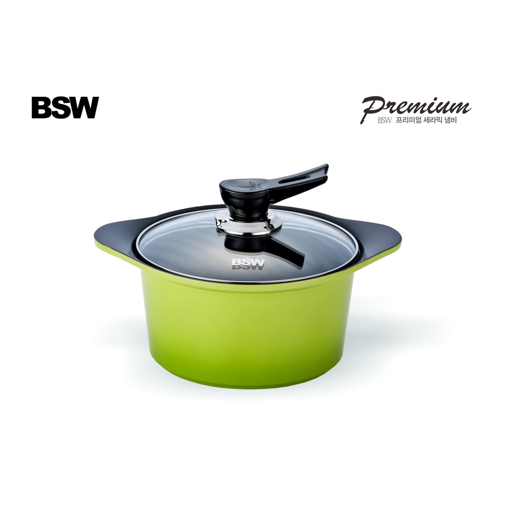 BSW 프리미엄 세라믹 냄비 양수20cm 상세이미지