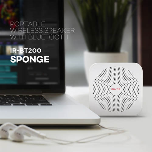 아이리버 블루투스 스피커 IR-BT200 SPONGE 상세이미지