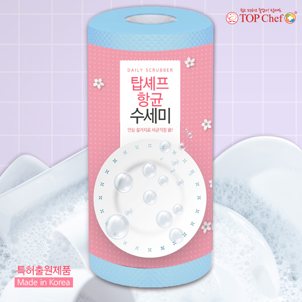 탑셰프 항균수세미30매(벌크) 상세이미지