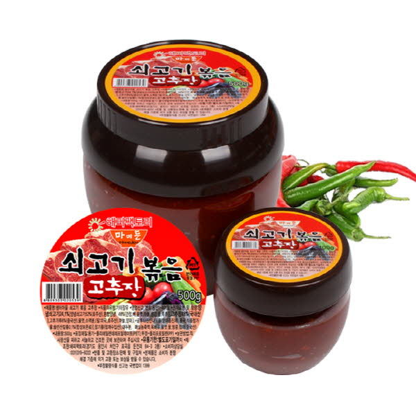 해피팩토리 쇠고기 볶음고추장 500g 상세이미지