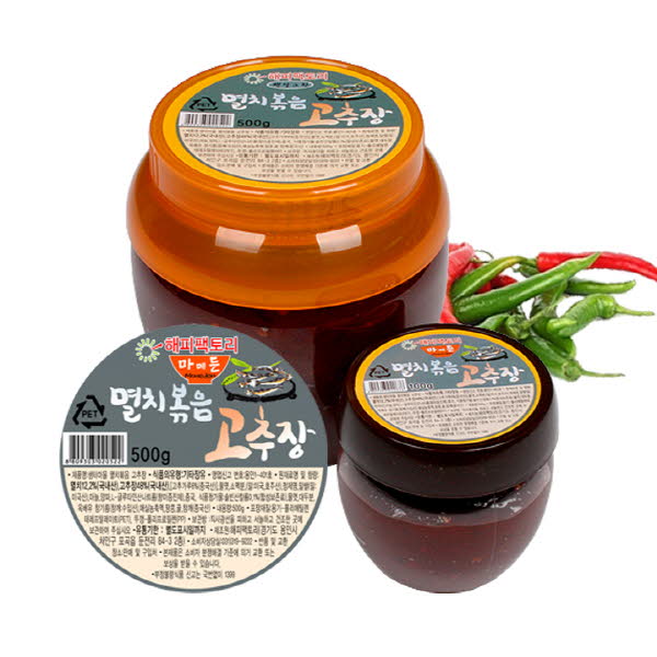 해피팩토리 멸치 볶음고추장 500g 상세이미지