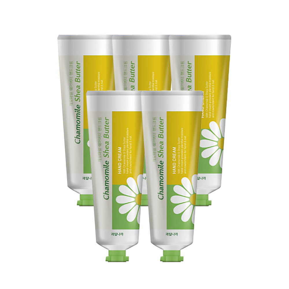 캐모마일 핸드크림 쉐어버터 60ml x 5개 상세이미지