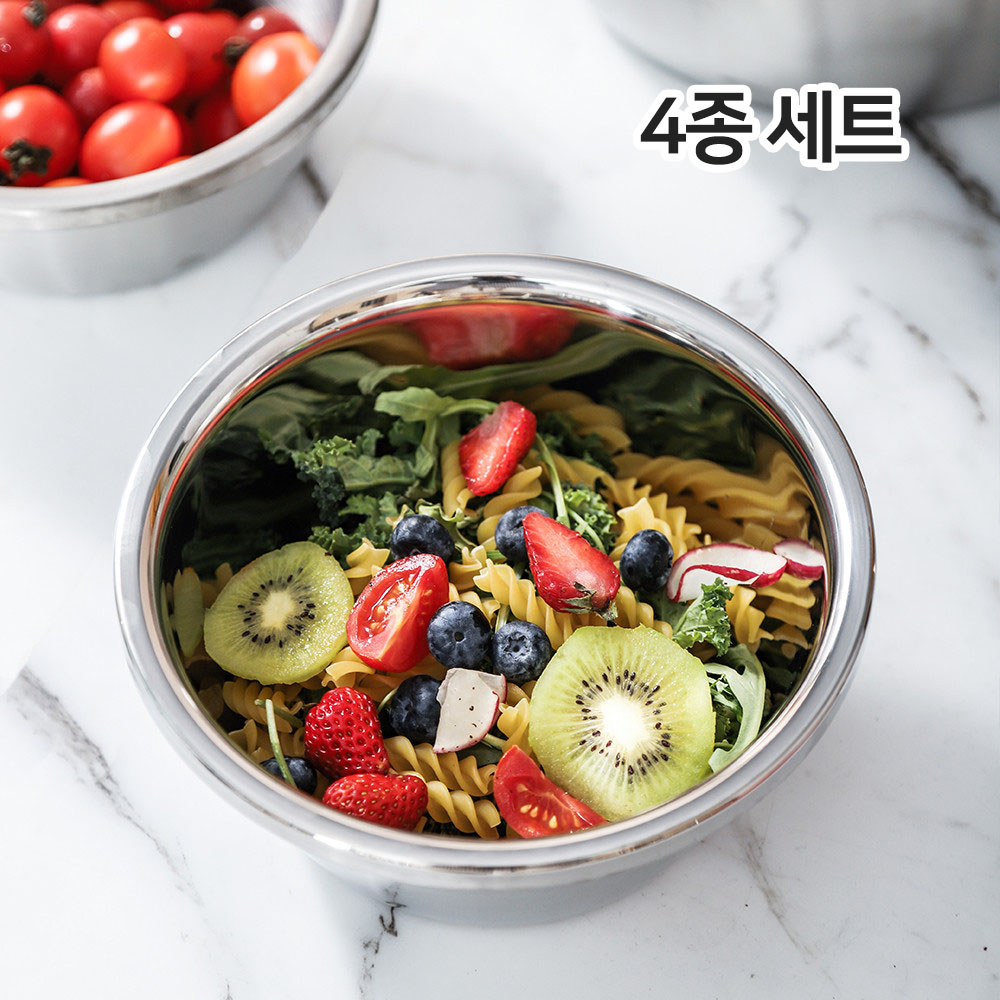 쿠키브라운 쿠킹볼 4종 (워싱볼 28cm/32cm, 믹싱볼 28cm/32cm) 상세이미지