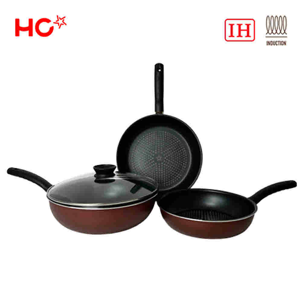 해피콜 셀렉트 IH 인덕션 프라이팬 4종B(IH 프라이팬 24cm,프라이팬 28cm,궁중팬 28cm,유리뚜껑 28cm) 상세이미지