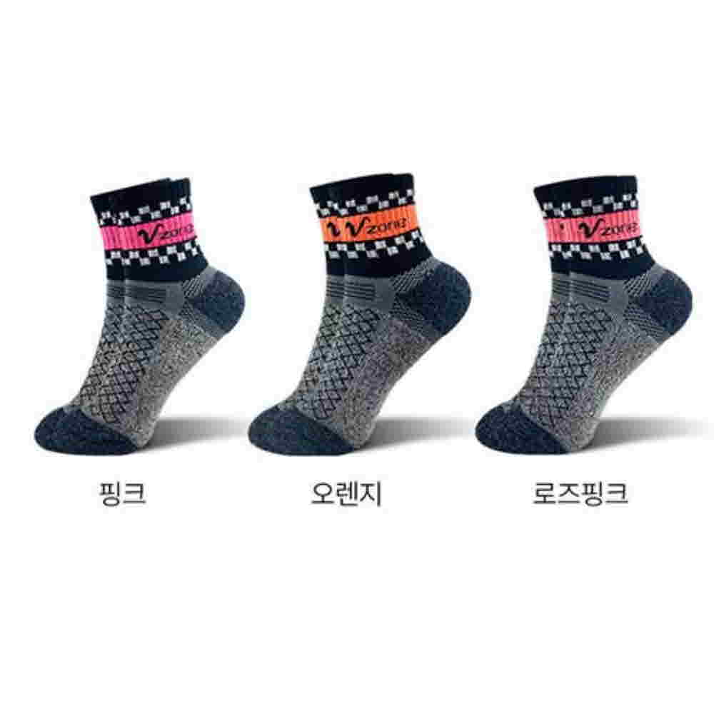 폴턴 V존등산양말 여성 중목 3켤레 상세이미지