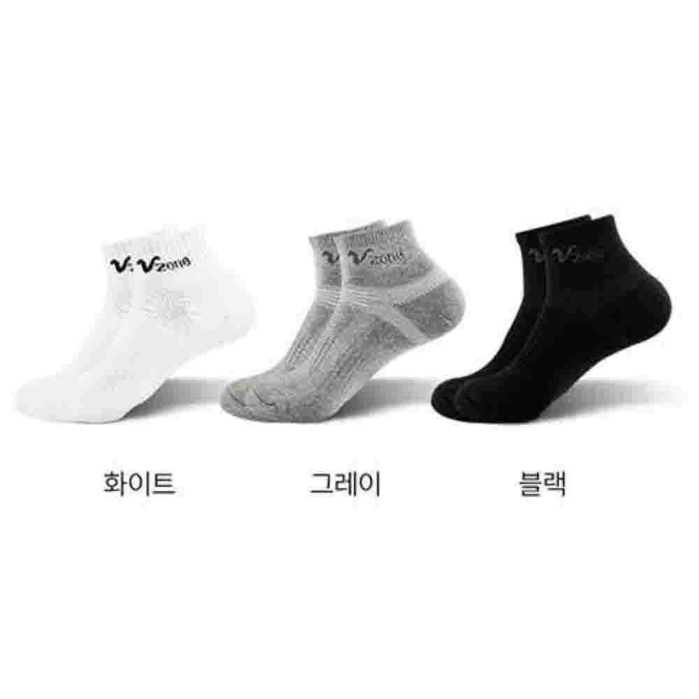 폴턴 V존스포츠양말 여성 단목 3켤레 상세이미지