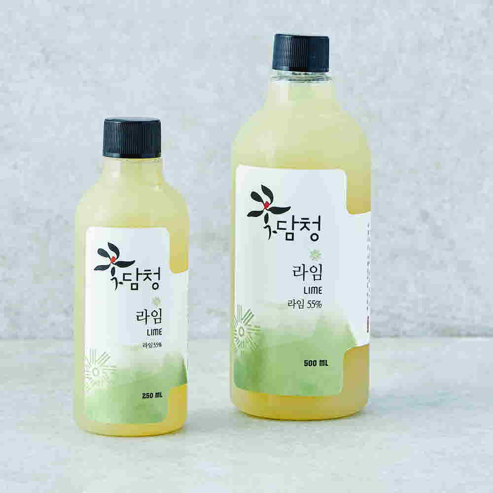 꽃담청 라임청 250ml 상세이미지