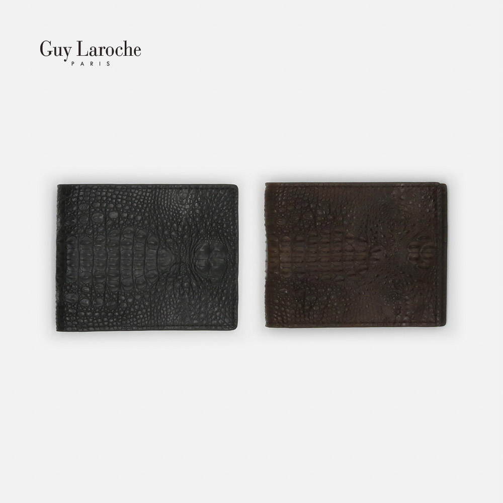 Guy Laroche 기라로쉬 카이망 리얼 악어가죽 반지갑 300-068-70 상세이미지