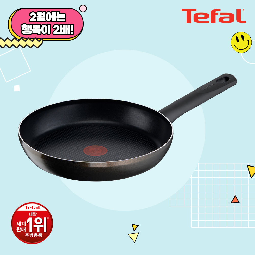 테팔 티타늄 초코브라우니 프라이팬 30cm TFC-CB30 상세이미지