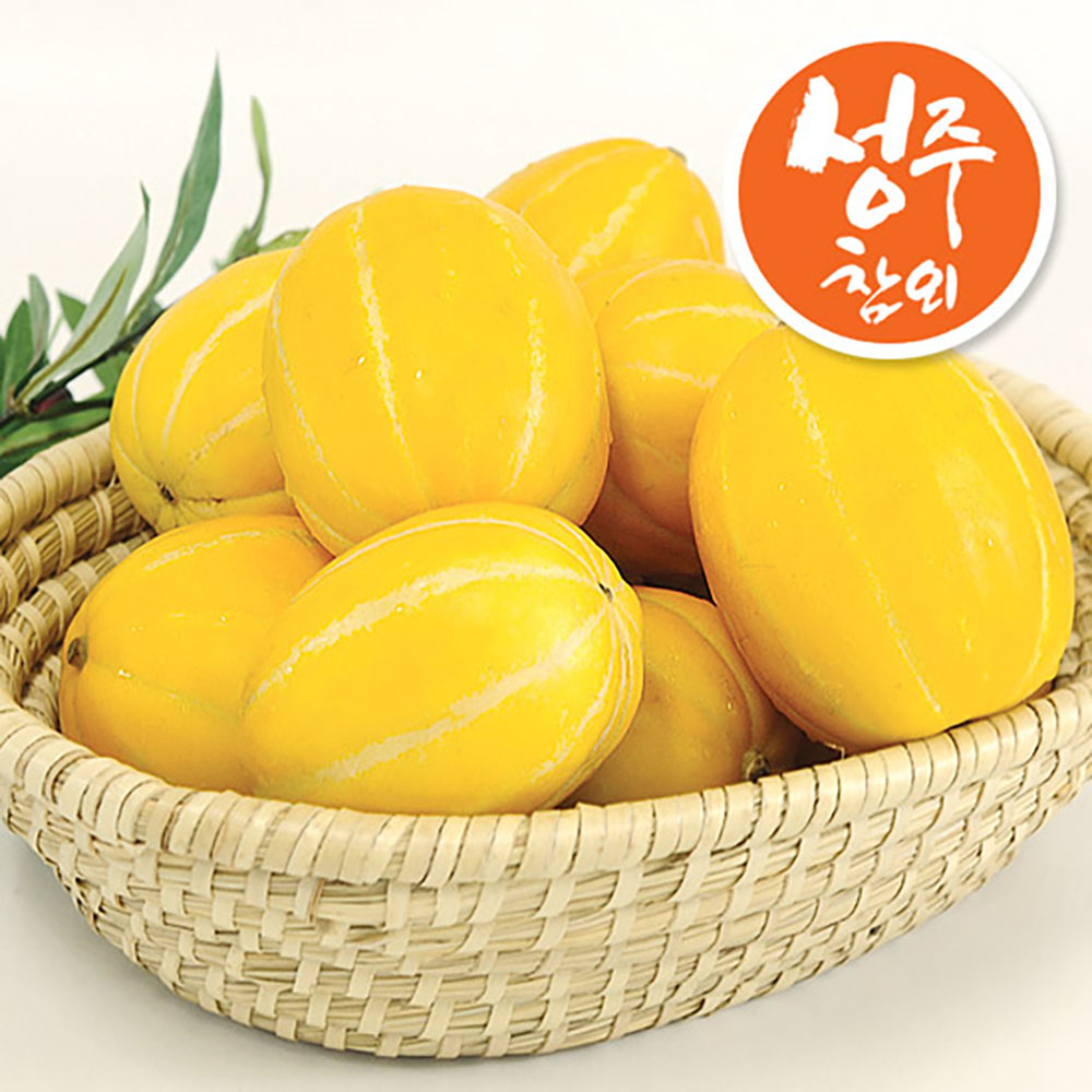 더기다림 성주 꿀참외 (가정용) 4.5kg (18-25과) 일반과 상세이미지