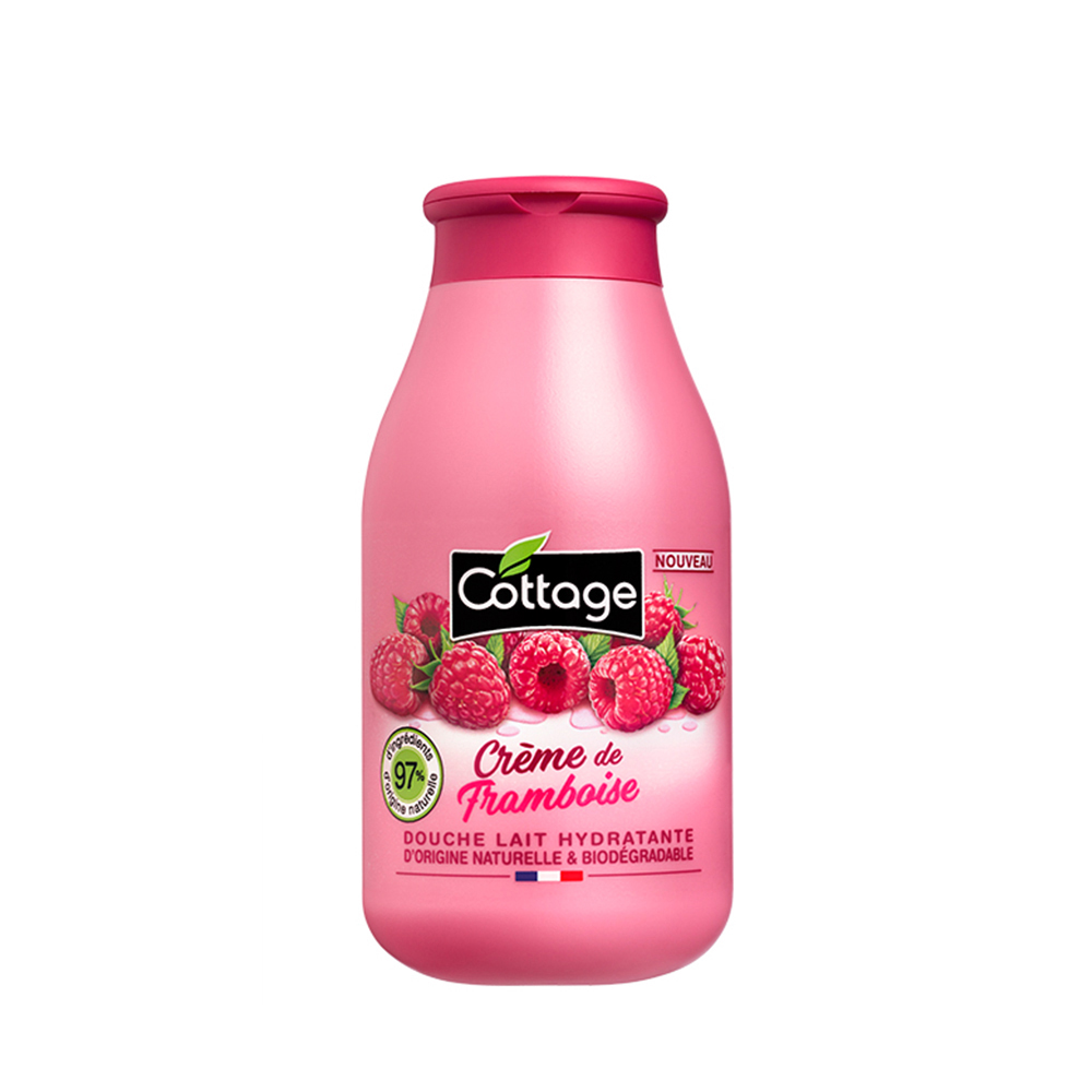 프랑스 코티지 라즈베리 크림 모이스처라이징 샤워밀크 250ml 상세이미지