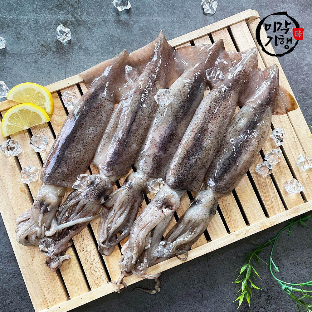미각기행 손질 통오징어 2미(500g 내외) 상세이미지