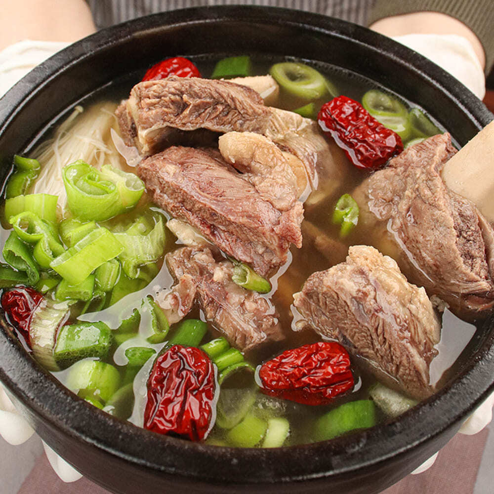 괴물용량 진국 뼈 없는 순살 갈비탕 1팩(600g) 상세이미지